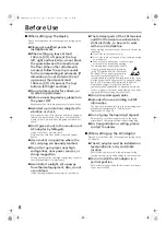 Preview for 8 page of Arthrex EJ-MLA26UA Operating Instructions Manual