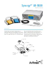 Arthrex SynergyRF AR-9800 Quick Start Manual preview