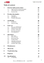 Preview for 3 page of Arthur Grillo DPC200-AC Installation And Operation Manual