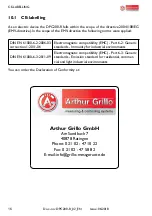 Preview for 16 page of Arthur Grillo DPC200-R Installation And Operation Manual