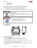 Preview for 6 page of Arthur Grillo DPC200 Installation And Operation Manual