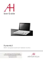 Предварительный просмотр 1 страницы ARTHUR HOLM Dynamic3 User Manual