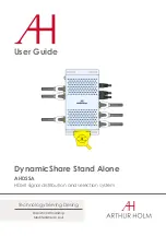 Preview for 1 page of ARTHUR HOLM DynamicShare AHDSSA User Manual