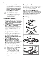 Предварительный просмотр 8 страницы ARTHUR MARTIN AGH7252BOX User Manual