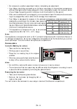 Предварительный просмотр 10 страницы ARTHUR MARTIN AJF4850JOX User Manual