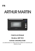 Предварительный просмотр 1 страницы ARTHUR MARTIN AMF1530 Instruction Manual