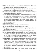 Предварительный просмотр 23 страницы ARTHUR MARTIN AMF488 Instruction Manual