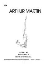 Предварительный просмотр 15 страницы ARTHUR MARTIN AMP121 Instruction Manual