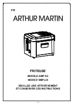 ARTHUR MARTIN AMP132 User Manual preview