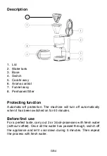 Предварительный просмотр 12 страницы ARTHUR MARTIN AMP210 Instruction Manual