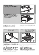 Предварительный просмотр 14 страницы ARTHUR MARTIN AODEC70X User Manual