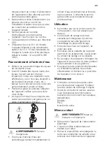 Предварительный просмотр 23 страницы ARTHUR MARTIN ASL5346LA User Manual