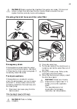 Предварительный просмотр 29 страницы ARTHUR MARTIN AW6F4742AB User Manual