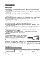 Предварительный просмотр 7 страницы Artica AR12WI User Instruction Manual