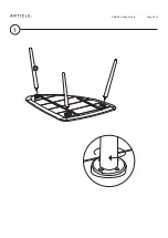 Предварительный просмотр 3 страницы Article AMOEBA SKU388 Assembly Instructions