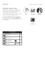 Предварительный просмотр 2 страницы Article ANTI-TIP Assembly Instructions Manual