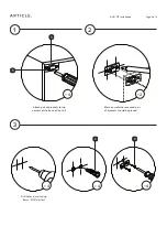 Предварительный просмотр 5 страницы Article ANTI-TIP Assembly Instructions Manual