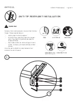 Предварительный просмотр 4 страницы Article ARCHIVE Assembly Instructions