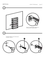 Предварительный просмотр 5 страницы Article ARCHIVE Assembly Instructions