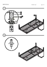 Предварительный просмотр 3 страницы Article CANDRA 17592 Assembly Instructions