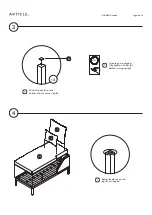 Предварительный просмотр 4 страницы Article CANDRA 17592 Assembly Instructions