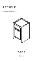 Article DECA 17954 Assembly Instructions Manual предпросмотр