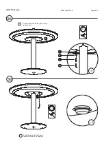 Preview for 4 page of Article ERNO Dining Table Assembly Instructions