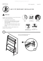 Предварительный просмотр 11 страницы Article FANTOL Series Assembly Instructions Manual