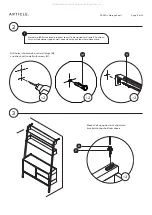 Предварительный просмотр 12 страницы Article FANTOL Series Assembly Instructions Manual