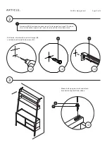 Предварительный просмотр 12 страницы Article FANTOL Assembly Instructions Manual