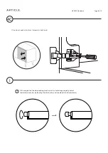 Предварительный просмотр 6 страницы Article Geome 3457 Assembly Instructions Manual