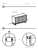 Предварительный просмотр 9 страницы Article Geome 3457 Assembly Instructions Manual