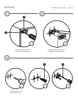 Предварительный просмотр 9 страницы Article GEOME SKU15546 Assembly Instructions Manual