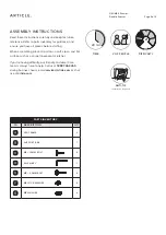 Preview for 2 page of Article GEOME Assembly Instructions Manual