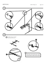 Предварительный просмотр 11 страницы Article HARLES Assembly Instructions Manual