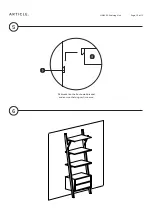 Предварительный просмотр 12 страницы Article HARLES Assembly Instructions Manual