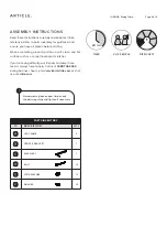 Предварительный просмотр 2 страницы Article JORRING Assembly Instructions