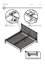 Предварительный просмотр 10 страницы Article LENIA 12923 Assembly Instructions Manual