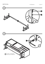 Предварительный просмотр 4 страницы Article LENIA SKU14429 Assembly Instructions Manual