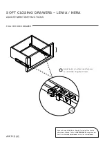 Предварительный просмотр 11 страницы Article LENIA SKU14429 Assembly Instructions Manual