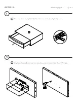 Предварительный просмотр 3 страницы Article LENIA SKU15229 Assembly Instructions Manual