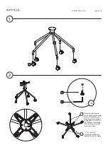 Предварительный просмотр 3 страницы Article LUMVIG Assembly Instructions