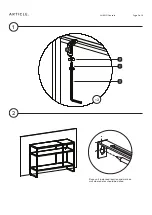 Предварительный просмотр 3 страницы Article LURNO Assembly Instructions