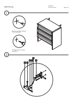 Предварительный просмотр 3 страницы Article MONTEREY Assembly Instructions