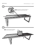 Preview for 4 page of Article OFER SKU15537 Assembly Instructions