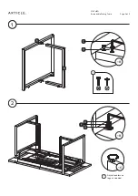 Предварительный просмотр 3 страницы Article OSCURO Assembly Instructions