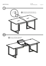 Предварительный просмотр 4 страницы Article OSCURO Assembly Instructions