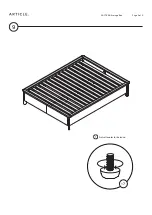 Предварительный просмотр 9 страницы Article PACTERA 19105 Assembly Instructions Manual