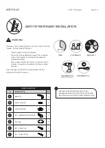 Предварительный просмотр 2 страницы Article RICTU 13247 Assembly Instructions