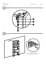 Предварительный просмотр 4 страницы Article RICTU 13247 Assembly Instructions